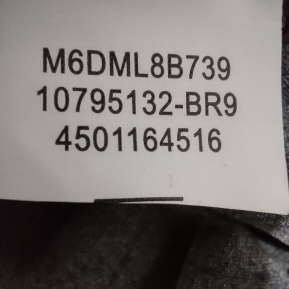 ANNE KLEIN RED AND BLACK LONG SLEEVES RUCHED FORMALMIDI DRESS WOMEN'S SIZE 8 - Picture 12 of 14